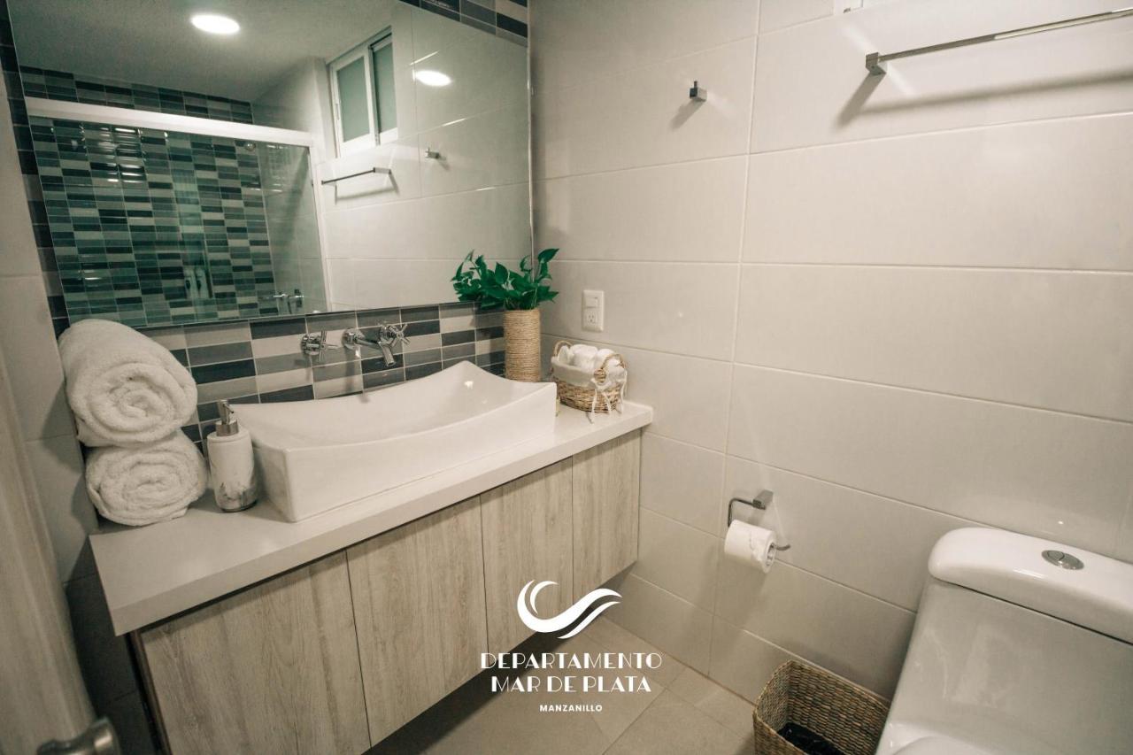 Hermoso Departamento Nuevo A 50 Metros De Playa!! Manzanillo Exterior photo