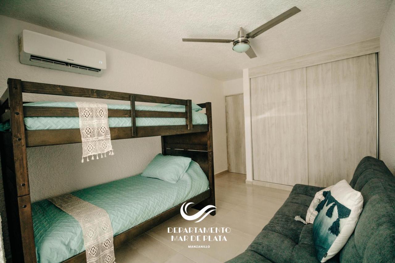 Hermoso Departamento Nuevo A 50 Metros De Playa!! Manzanillo Exterior photo