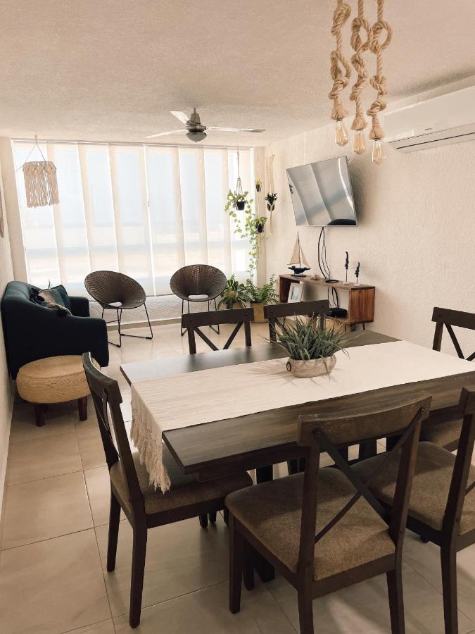 Hermoso Departamento Nuevo A 50 Metros De Playa!! Manzanillo Exterior photo