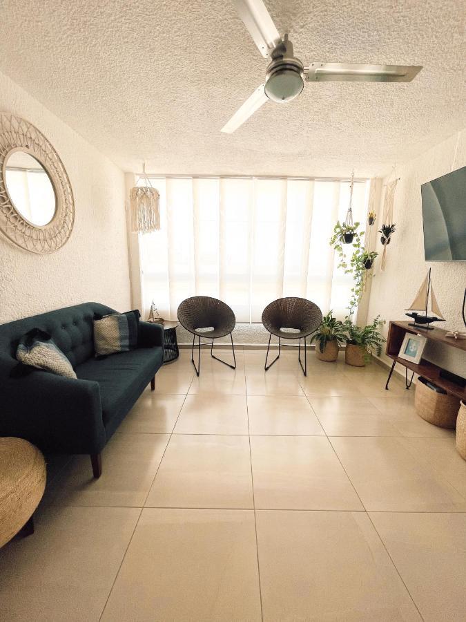 Hermoso Departamento Nuevo A 50 Metros De Playa!! Manzanillo Exterior photo