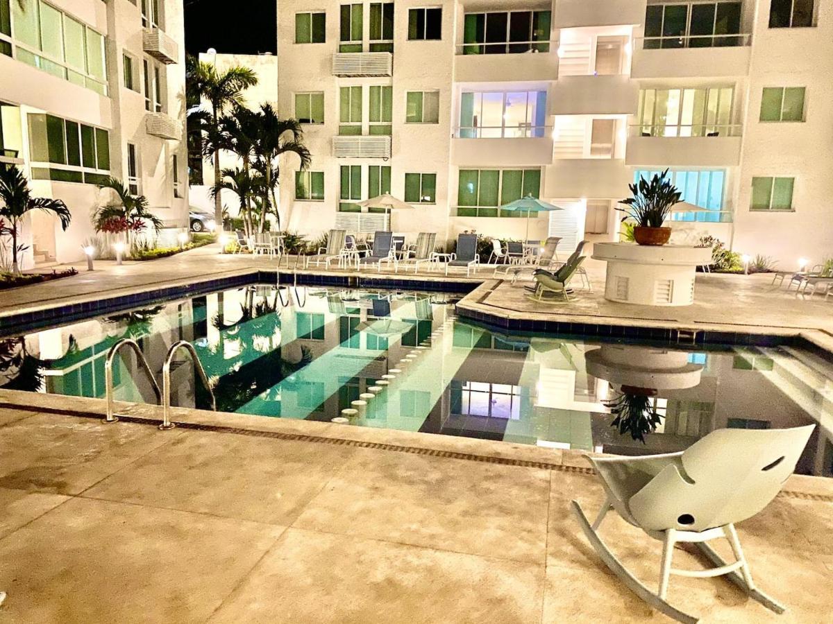 Hermoso Departamento Nuevo A 50 Metros De Playa!! Manzanillo Exterior photo